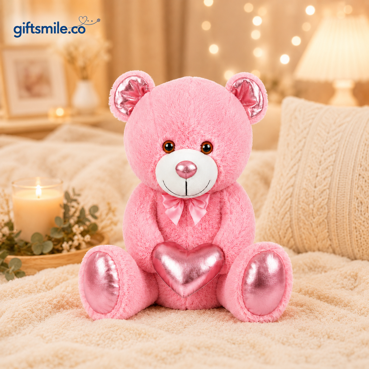 Plush Pink Bear